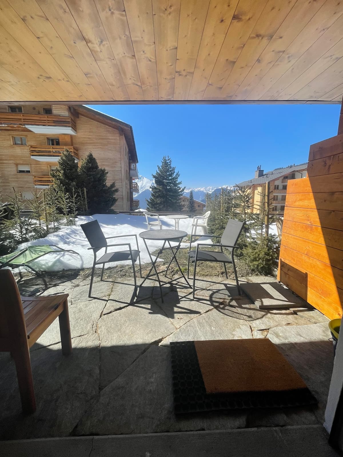 2-3 Personen Wohnung, Garten & Aussicht, 2 Min. Médran-VERBIER