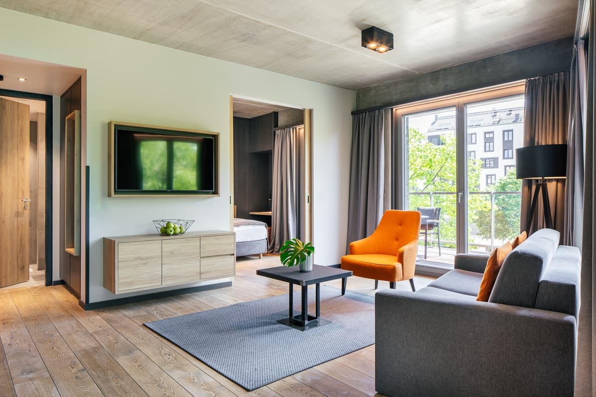 2-Raum-Wohnung „Bright Outlook“, 49 qm