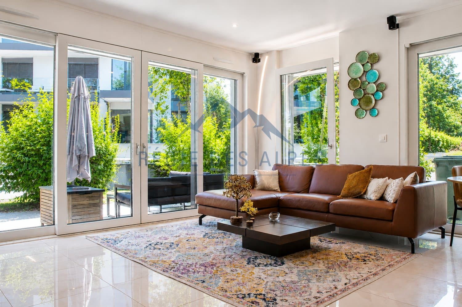 Magnifique appartement 6 pièces meublé en rez-de-jardin ? Résidence de standing