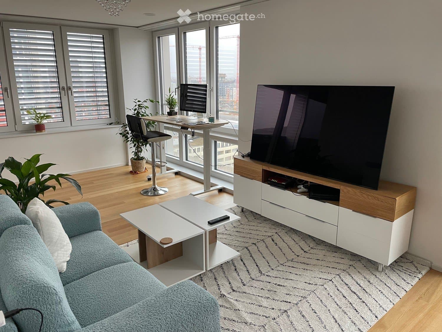 2.5 Zimmer exklusive möbilierte Wohnung im LetziTurm