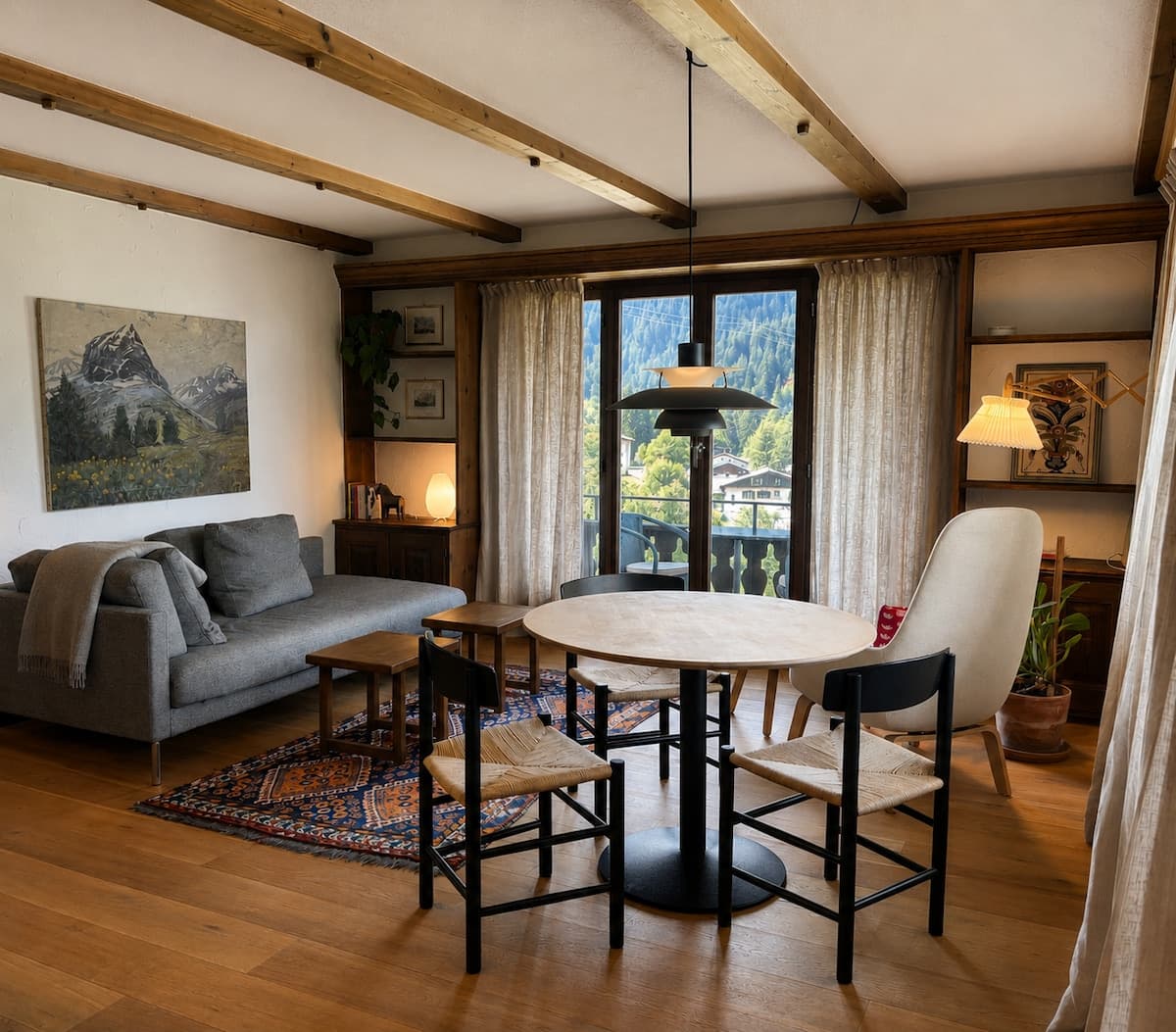 2 rooms in Graubünden, Klosters-Serneus